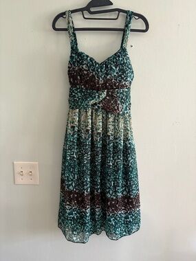 California women smocked dress S NWT